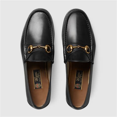 gucci men horsebit 1953 studs black ebay|Gucci 1953 Horsebit Loafer for sale .